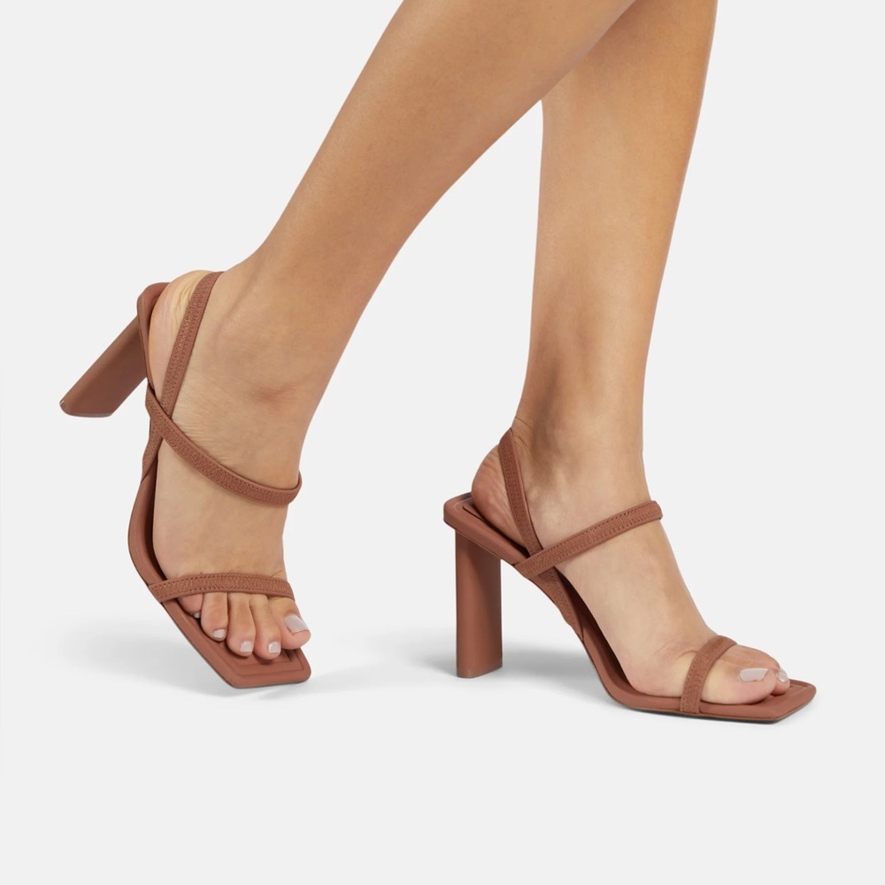 Aldo Women's Tan Strappy Heels WORN ONCE